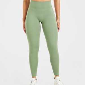 AYBL Staple Leggings Olive Green Womens XS NWT Athletic Leggings Workout